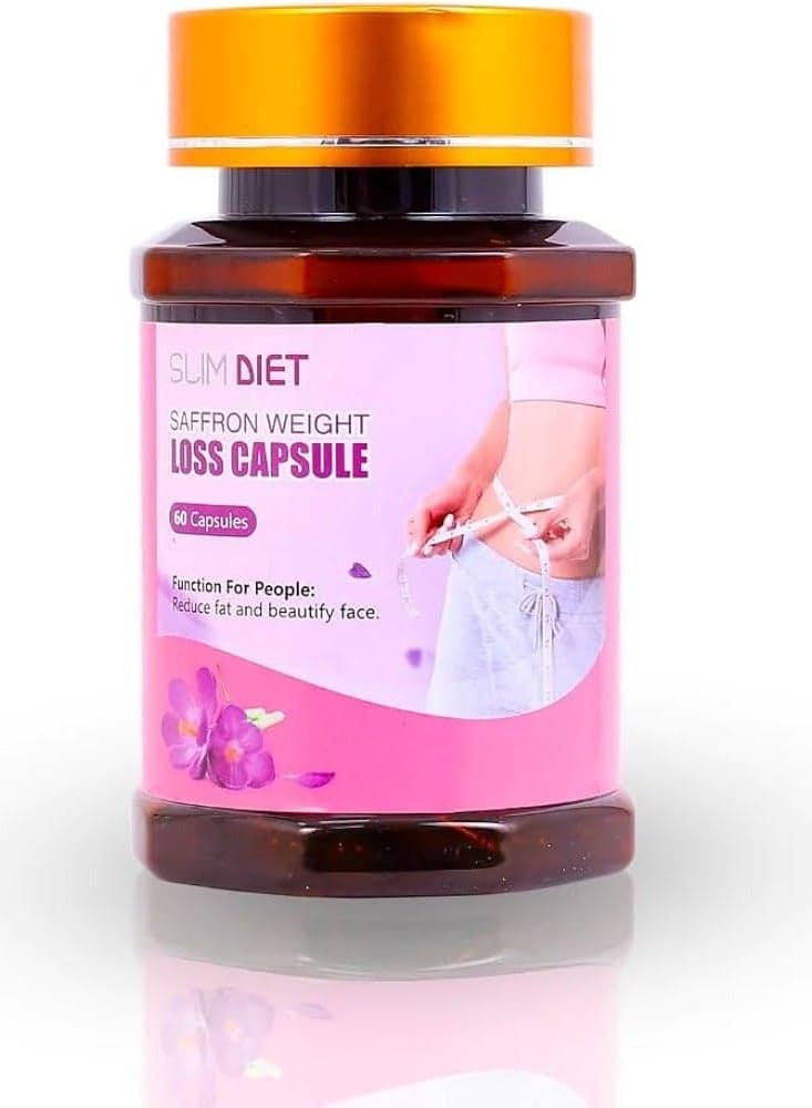 Slim Diet Saffron Weight Loss Capsules – 60 Capsules
