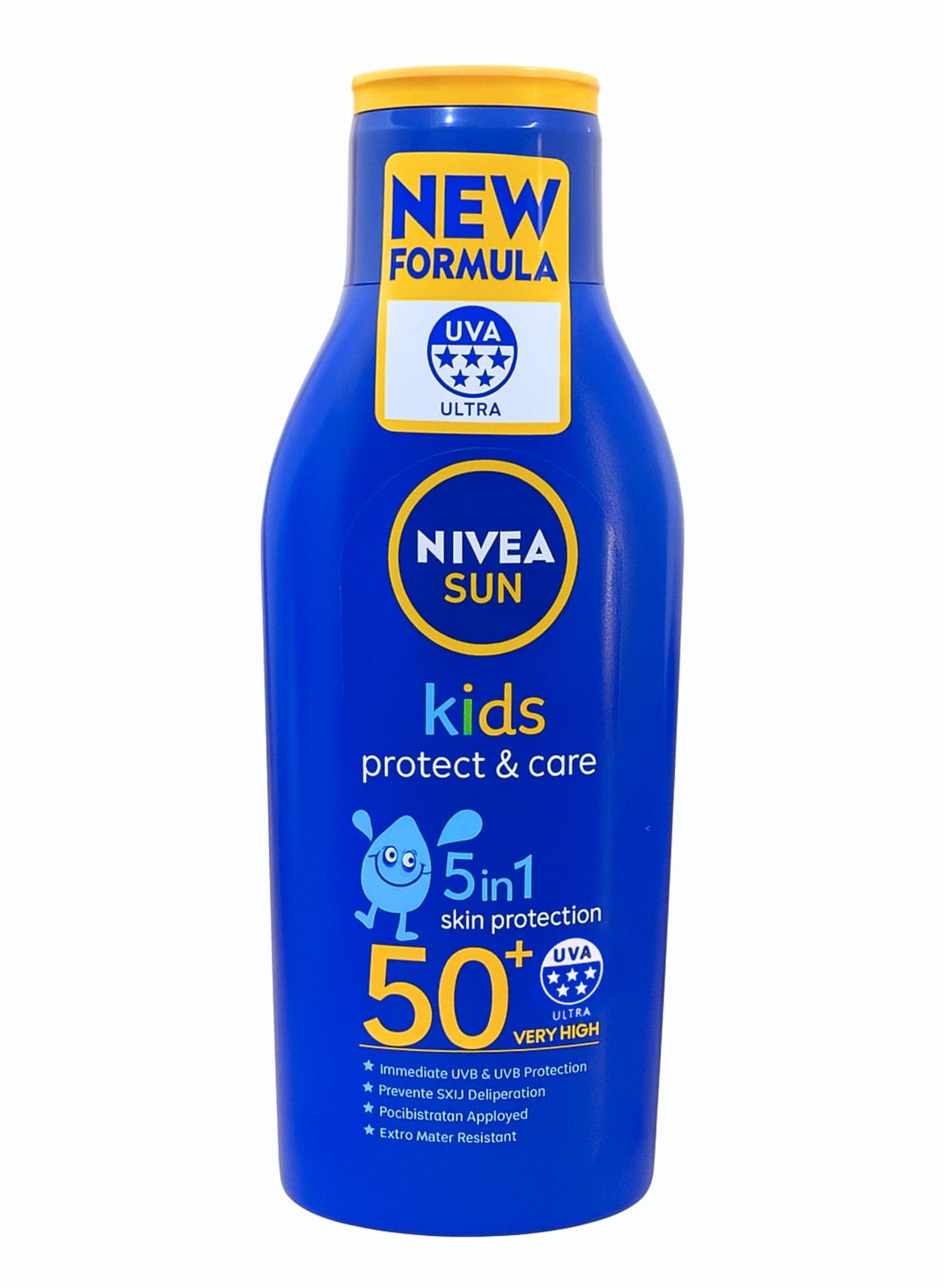 Kids Protect & Care 5 in 1 Skin Protection UVA & UVB Protection, SPF 50+ 200ml
