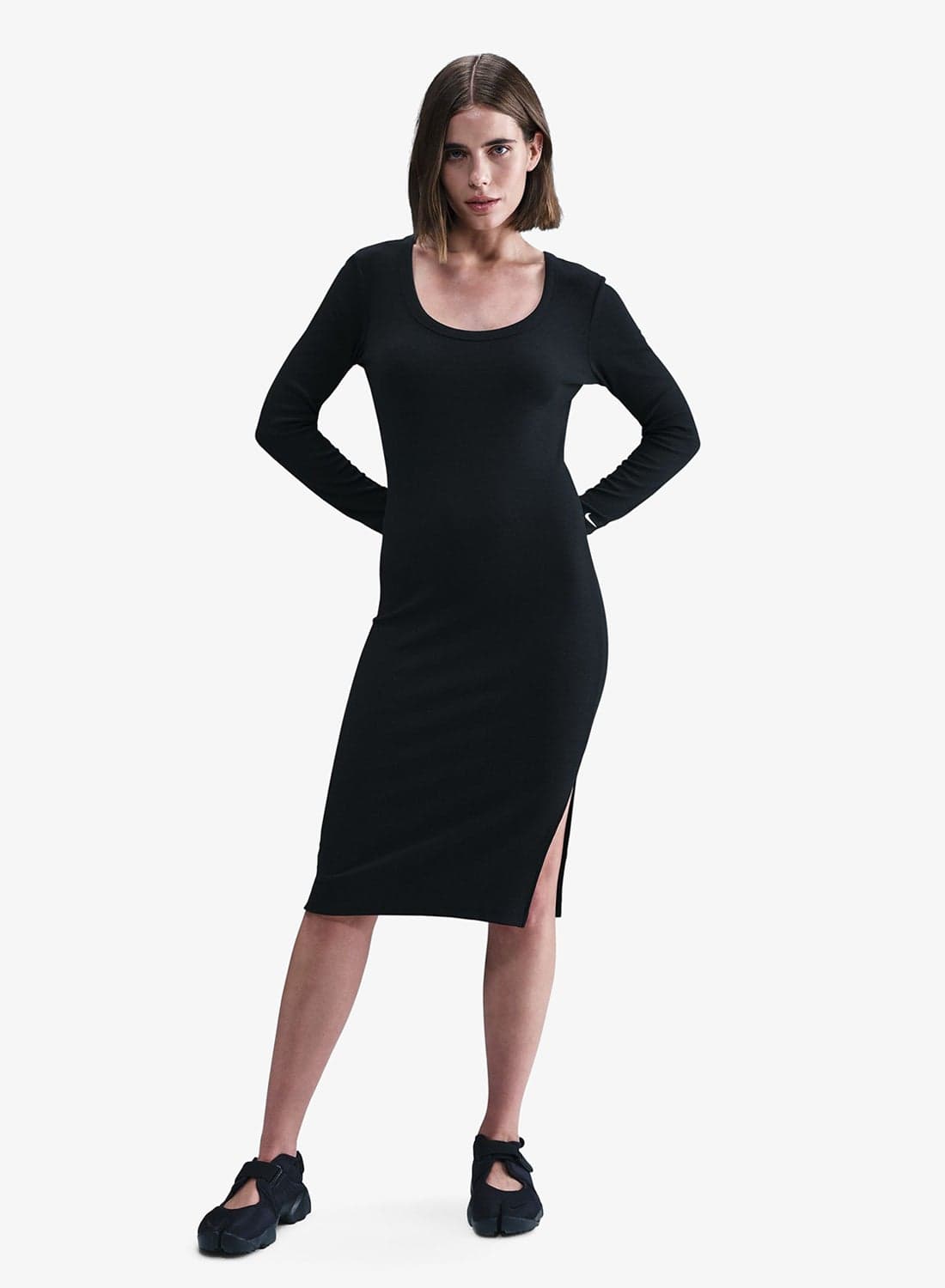 Nsw Chill Knitted Midi Dress