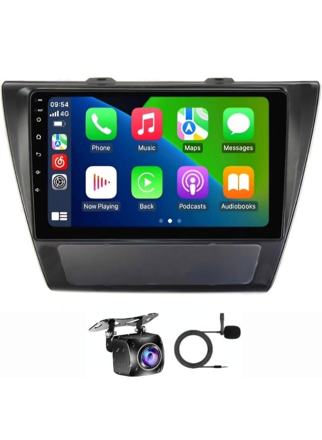 Fit MG5 Car Stereo MG 5 Android Screen With Apple Carplay Android Auto Wireless WiFi DSP FM&AM BT AHD Camera Included Fast Interface QLED (2+32GB Carplay 4CORE)