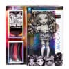 Nicole Steel Grayscale 11 inch Fashion Doll, 2 Titanium Designer Outfits to Mix & Match with Accessories