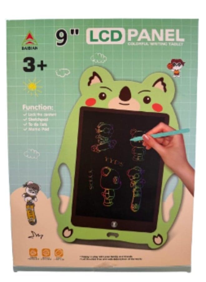 LCD Writing Tablet Erasable Reusable Electronic Drawing Pads 10 Inch Drawing Tablet Kids Tablets Doodle Board Electronic Drawing Board for Adults and Kids Ages 3+