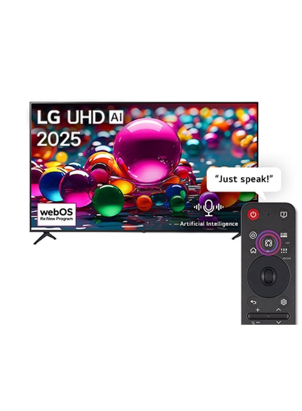 43 inch UHD 4K Smart TV Black 43UA85006LA Black