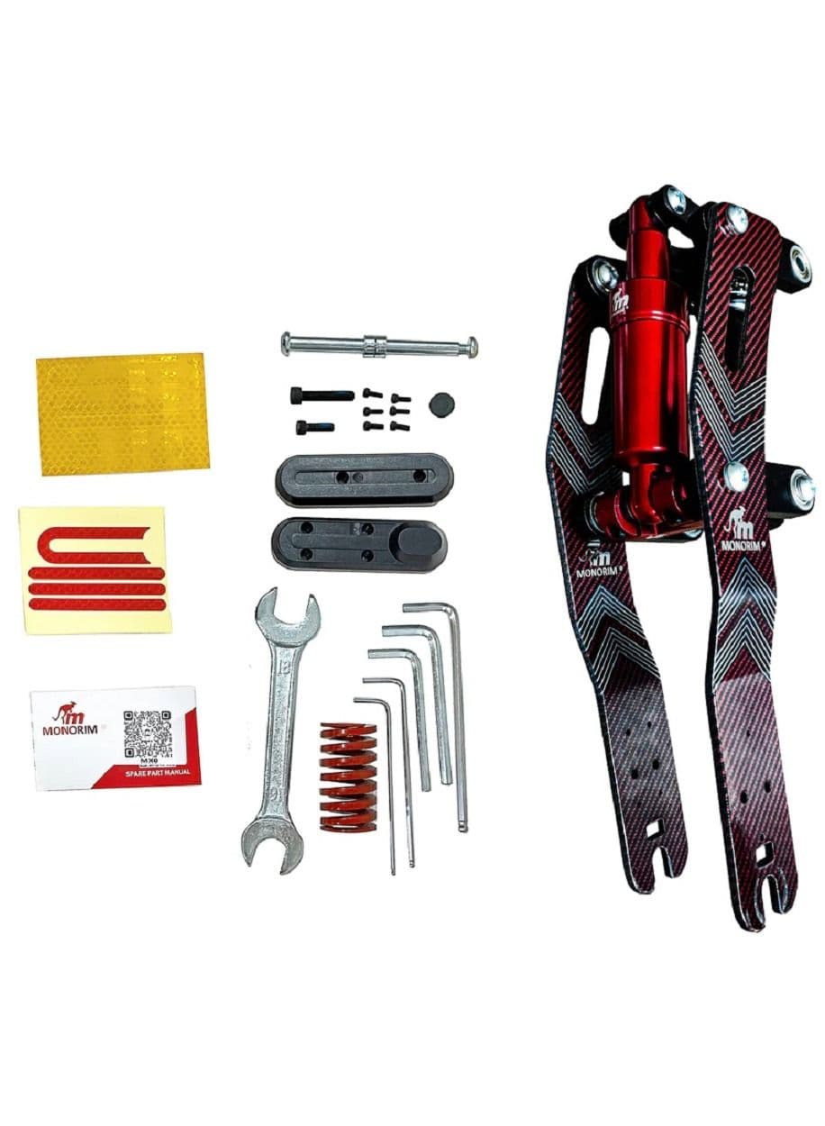 Front Suspension V5(2023 Year)For Xiaomi Scooter Mi3/Pro4/Pro2/Pro1/M365/1S/Essential Specially For 8.5/10 Inch Spring Shock Accessories Parts