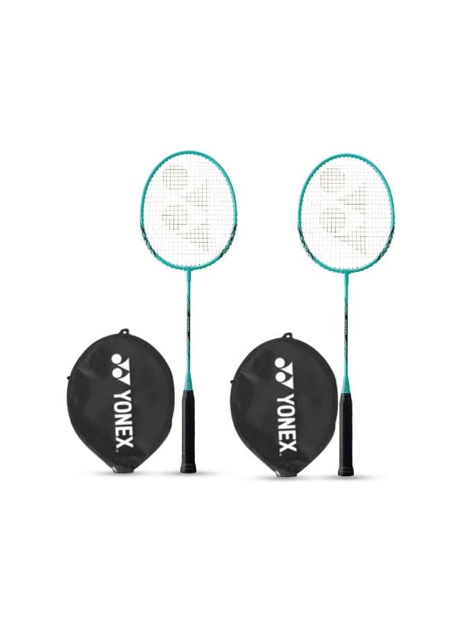 Yonex B4000-2-Player Badminton Set | Includes 2 Graphite Rackets, 2 Headcover | Lightweight & Durable | Ideal for Beginners & Recreational Play