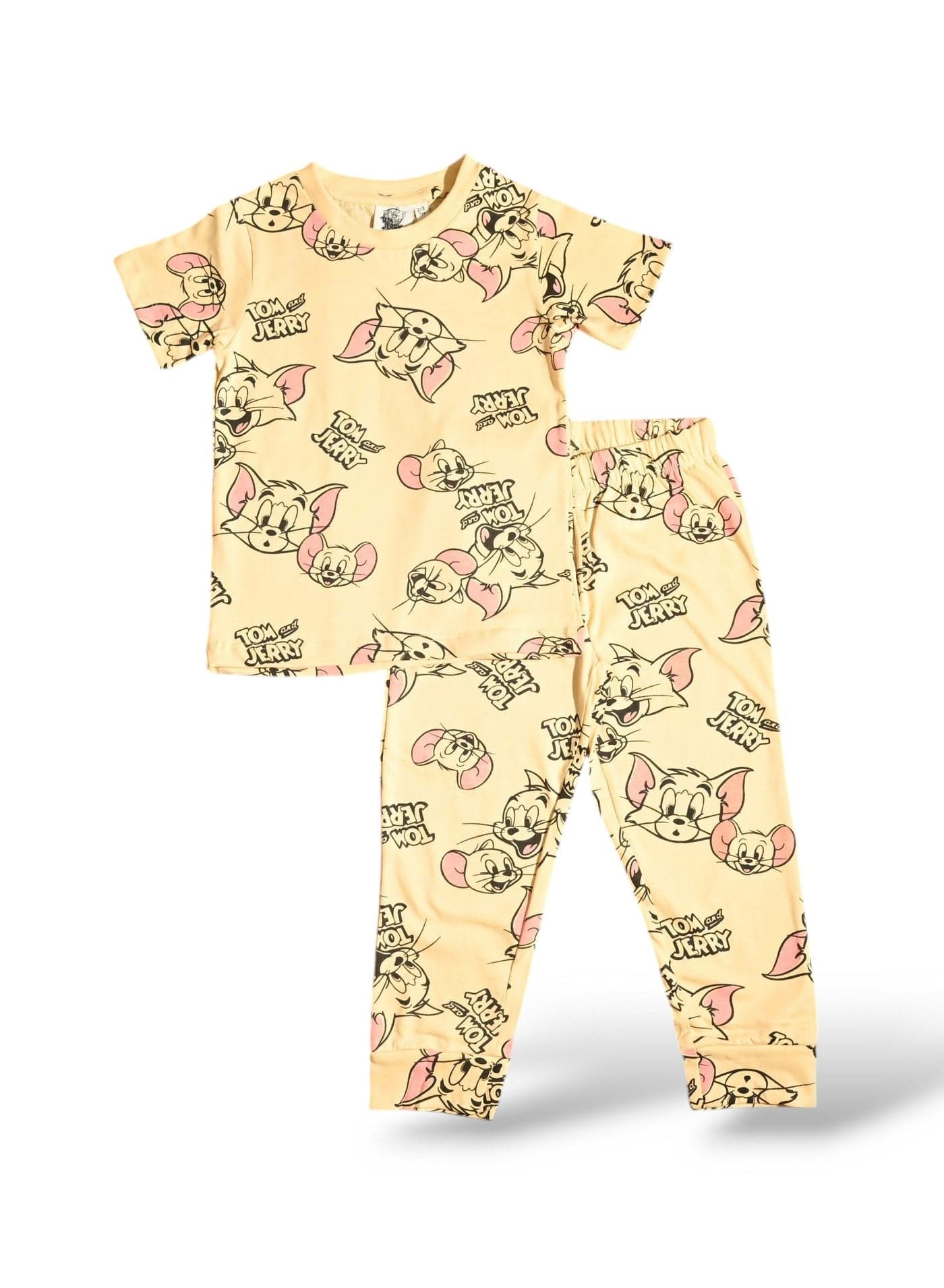 TOM AND JERRY BOYS SHORT SLEEVE PAJAMA SET