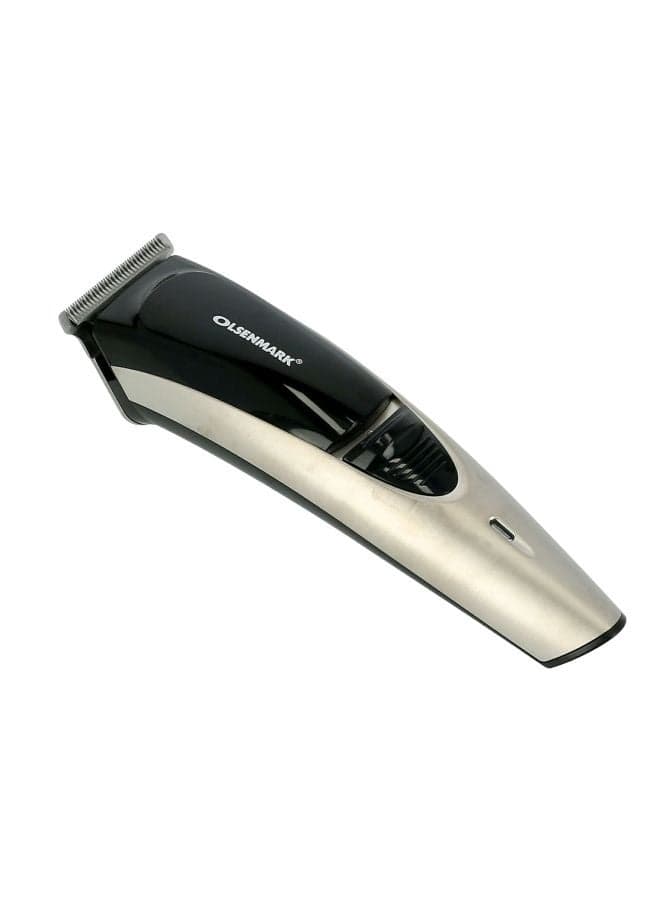 Rechargeable Hair And Beard Trimmer Black/Grey