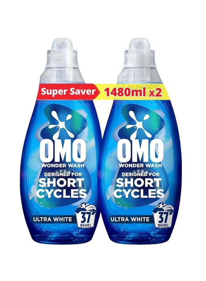 Wonder Wash Liquid Laundry Detergent Ultra White