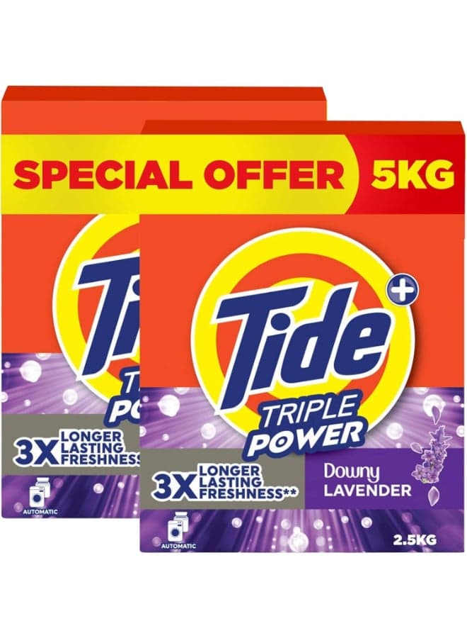 Triple Power Lavender Laundry Detergent Powder