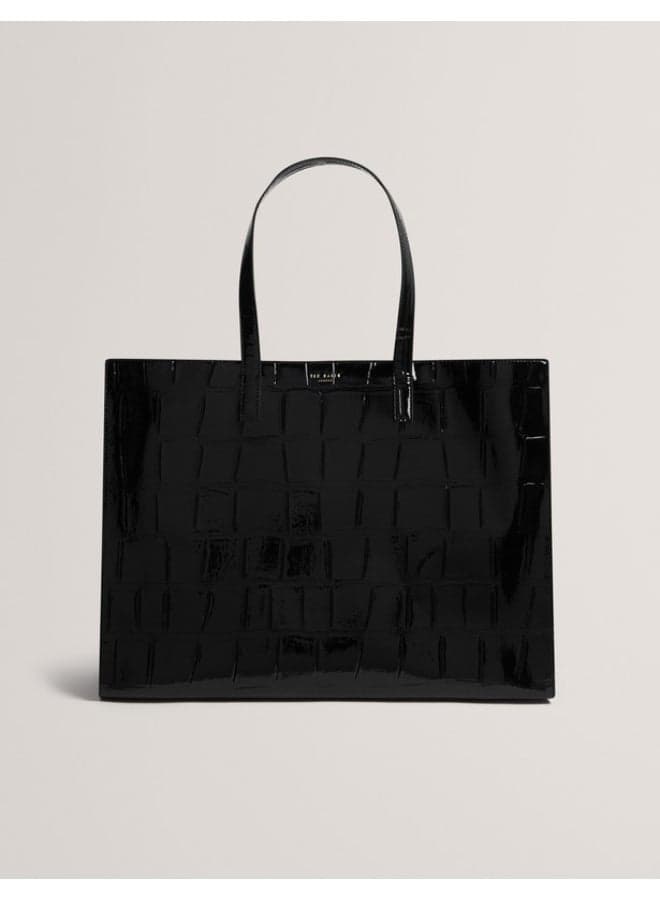 Croc Effect Extra Large Icon Bag