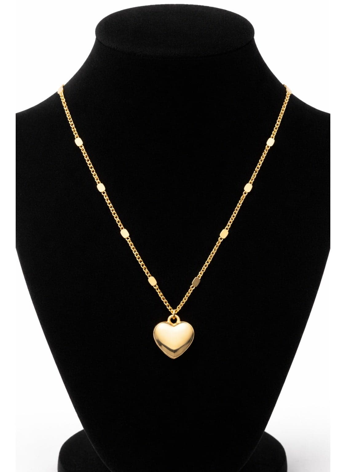 Elegant 18k Gold Plated Heart Pendant Necklace – Adjustable Alloy Chain, Women’s Fashion Jewelry for Daily Wear & Teacher/Graduation Gifts