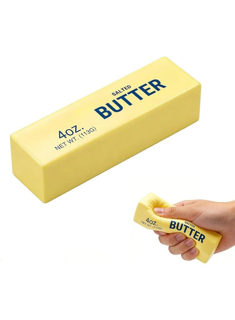 Squeezy Butter Stress Relief Squishy Toy Soft Slow Rising Fidget for Kids & Adults
