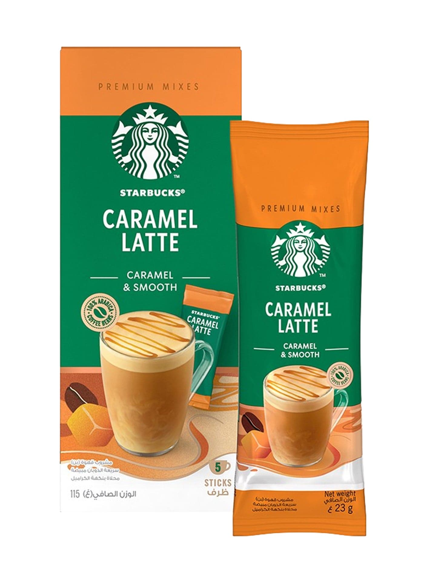 Caramel Latte Premium Instant Coffee Mix