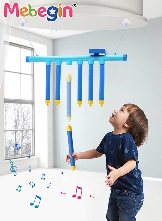 Falling Sticks Catching Toy with 3 Speed Modes and Music, Fun Catching Sticks Game Set, Grabbing Stick Machine, Kids Reaction Training Game, Interactive Games and Toys, Children's Sensory Integration Training Device, Parent-Child Interactive Game, 3 AA Required(Not Included)