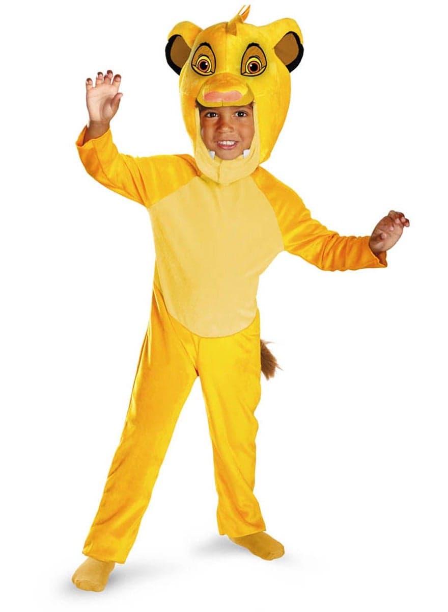 Simba Classic Costume, Official Disney Lion King Costume Outfit for Kids