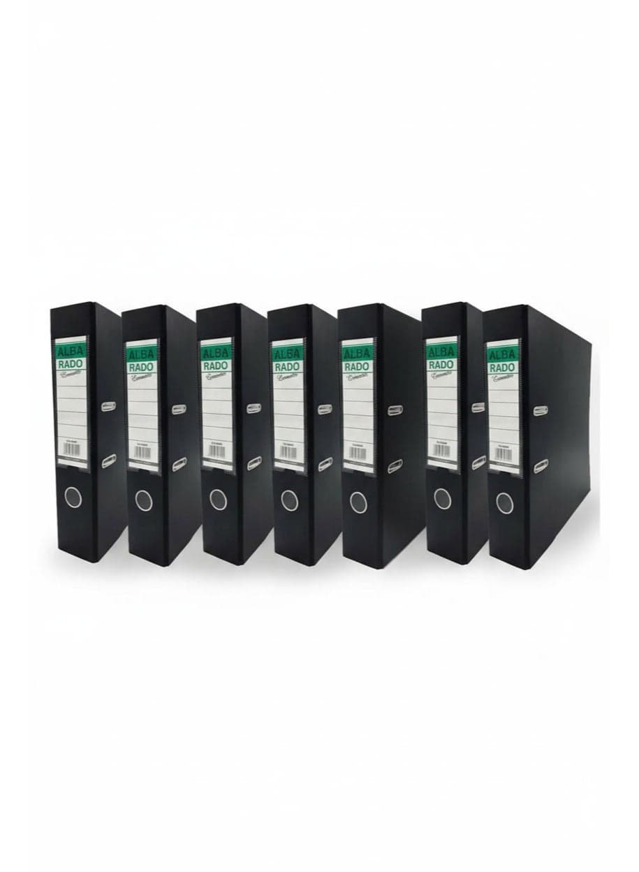 Alba Rado Box File F/C 8 CM (3") Broad - 7 Pieces set