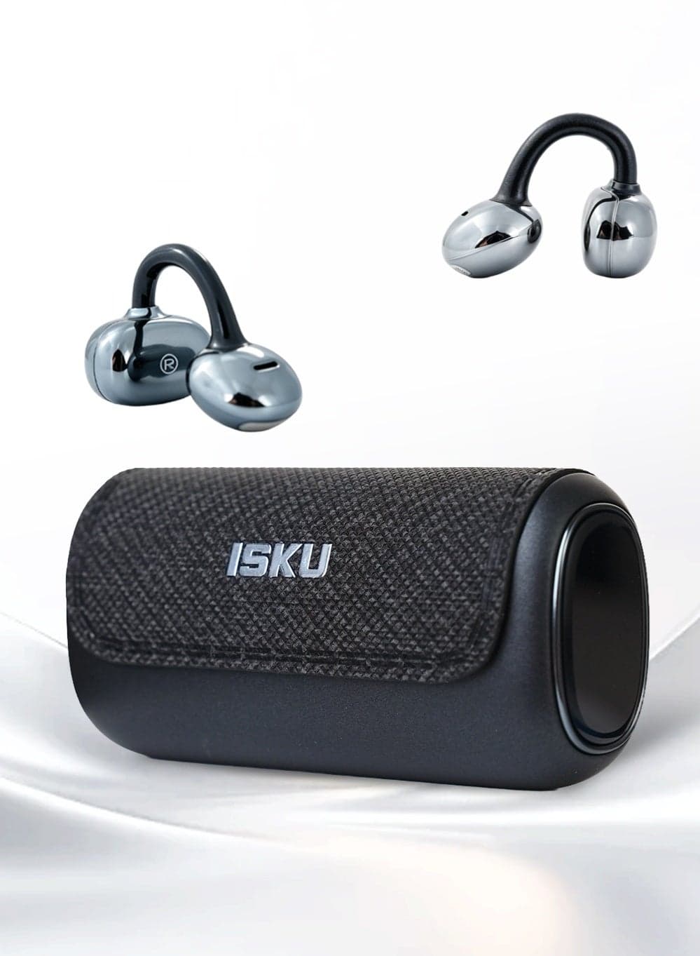 Open Ear Clip Headphones Wireless Earbuds Bluetooth 6.0 OWS Translation Earphones AI Voice Assistant Multiple Translation Modes, HIFI Anti-Leakage HD Call Supports Translation of 145 Languages TWS Headphones for Sports Travel Classes Work