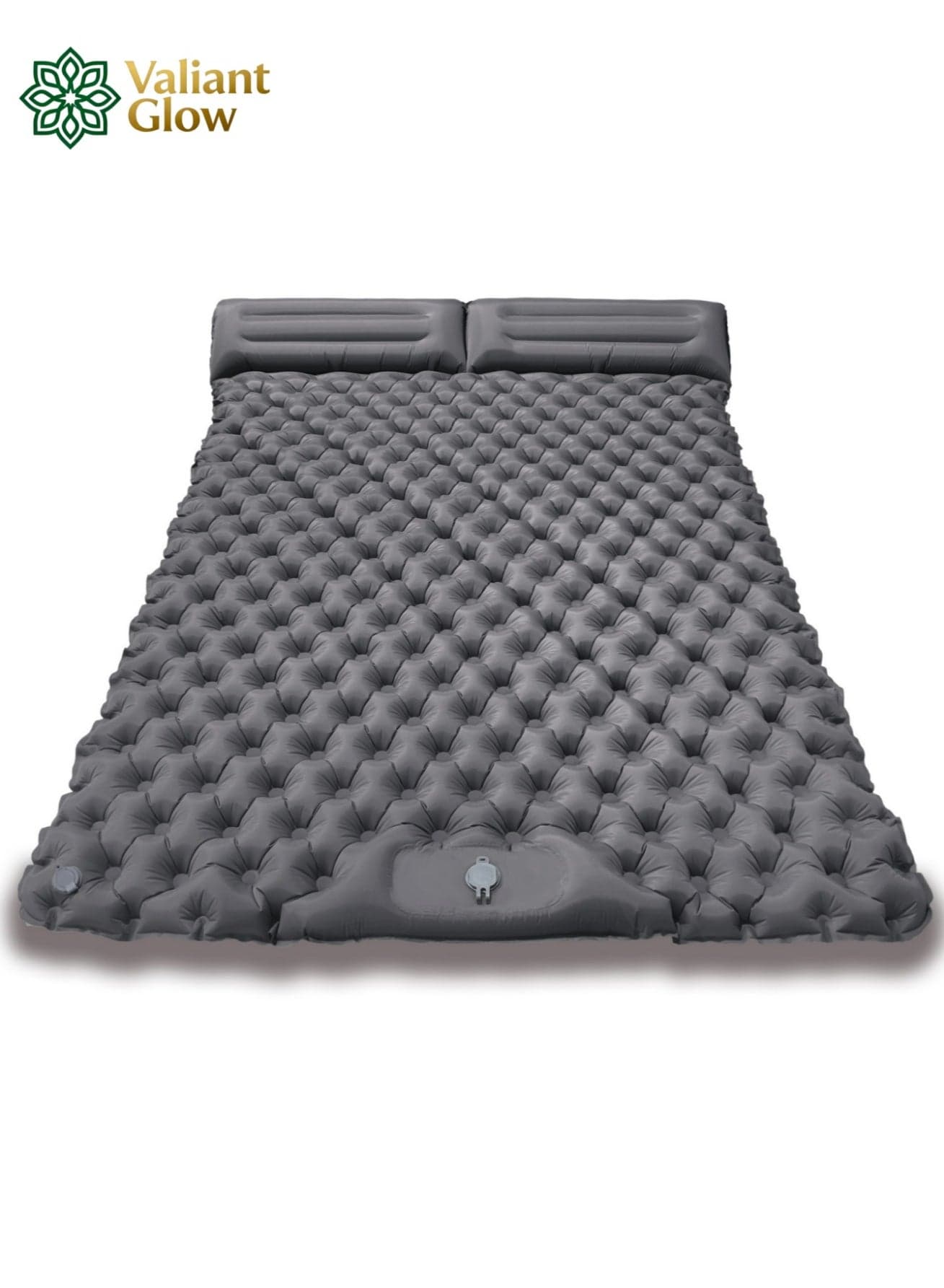 Emergency Portable Lightweight Sleeping Mat|Double camping sleeping mat | Ultralight camping mat | With pillow | Built-in foot pump | Inflatable sleeping mat |camping bed、camping mattress、camping mat、sleeping pad| Lightweight and portable | Suitable for camping | Backpacking | Hiking | Tent camping.