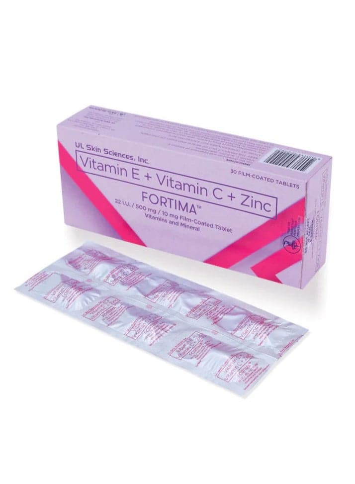 Fortima Multivitamin Tablets with Vitamin E, Vitamin C & Zinc | 30 Tablets Pack