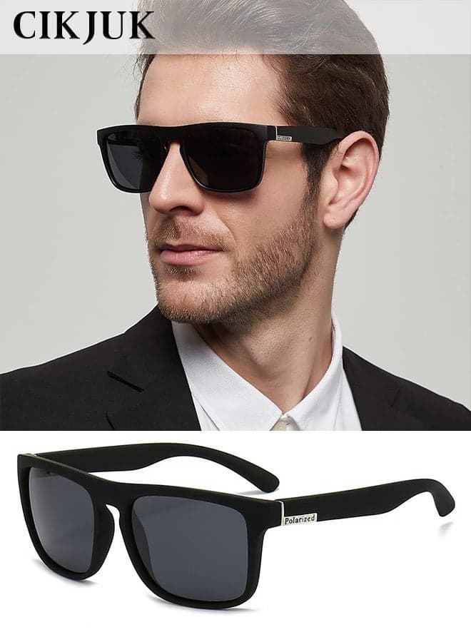 Polarized Sunglasses Men Women UV400 Protection Sun Glasses Sport for Men's Women's Sunglass Mens Driving Shades Rectangular Man Sun Glas Travel Daily Eyewear