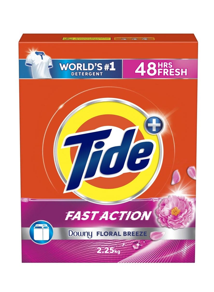 Fast Action Laundry Detergent Powder With Floral Breeze