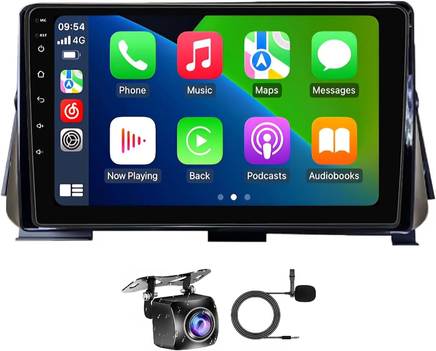 Fit Nissan Sunny Car Stereo Sunny 2020-2024 Android Screen With Apple Carplay Android Auto Wireless WiFi DSP FM&AM BT AHD Camera Included Fast Interface (4+32GB Carplay 8CORE)