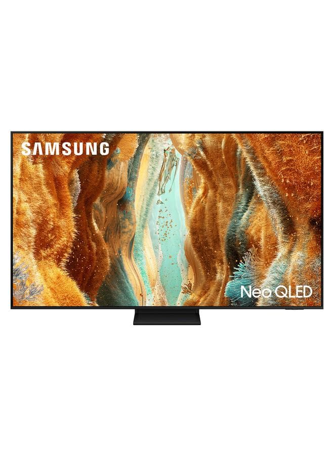 55 Inch Neo QLED TV, QN70F, 4K, Mini LED, NQ4 AI Gen2 Processor, Quantum Matrix Technology Slim, Motion Xcelerator 144Hz, Vision AI Smart TV, QA55QN70FAUXZN (2025 - UAE Version) QN70F BLACK