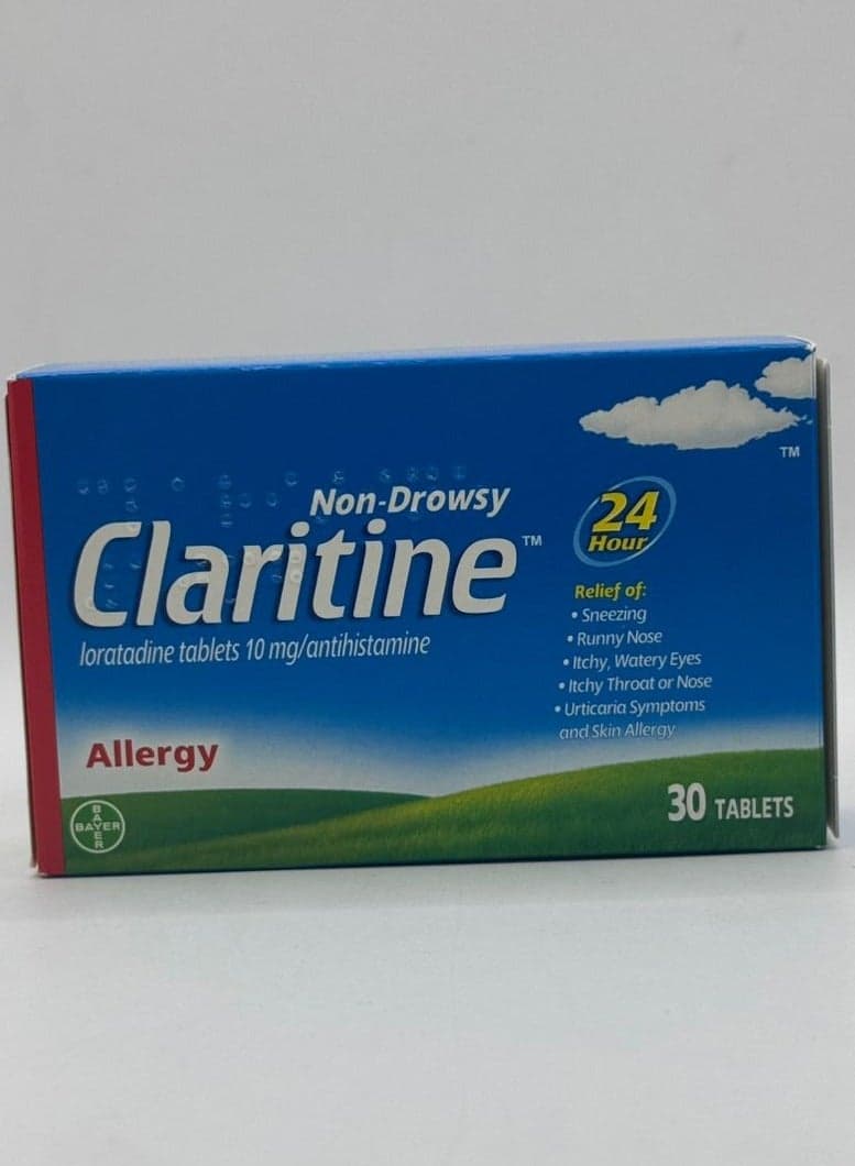 Claritine 10mg Tablets 30’s (Fast-Acting Allergy Relief)