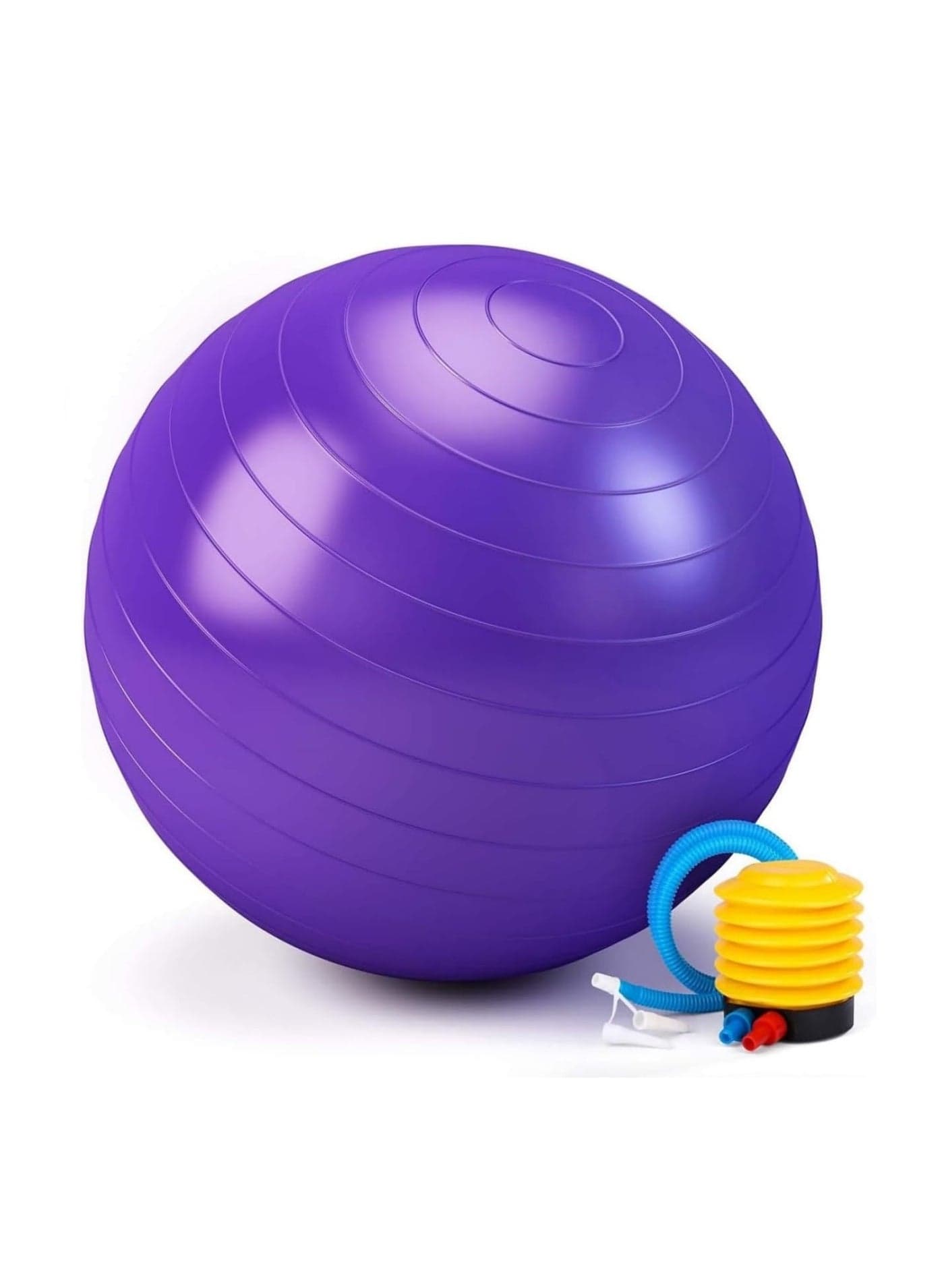 Yoga Ball, Exercise Ball with Air Pump, Thickened Stability Balance Ball for Physical Fitness Exercise