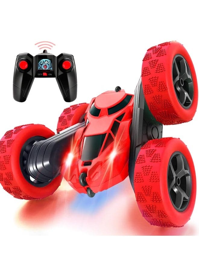 Remote Control Car RC Cars Stunt Car Toy 4WD 2.4Ghz Double Sided 360° Rotating RC Car Kids Toy Cars for Boys Girls