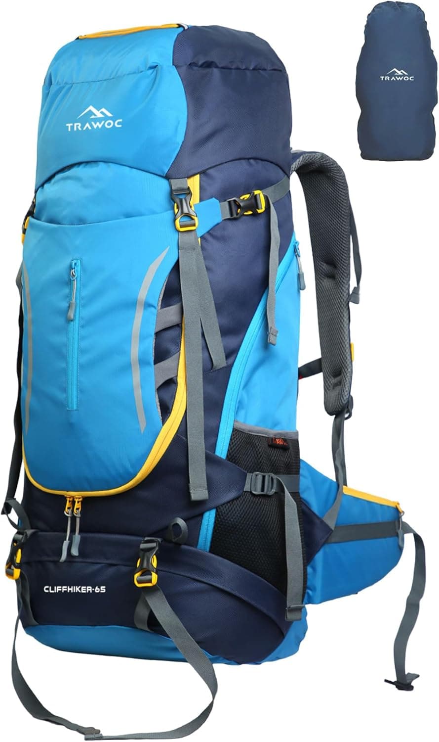TRAWOC CLIFFHIKER 65L Trekking Backpack