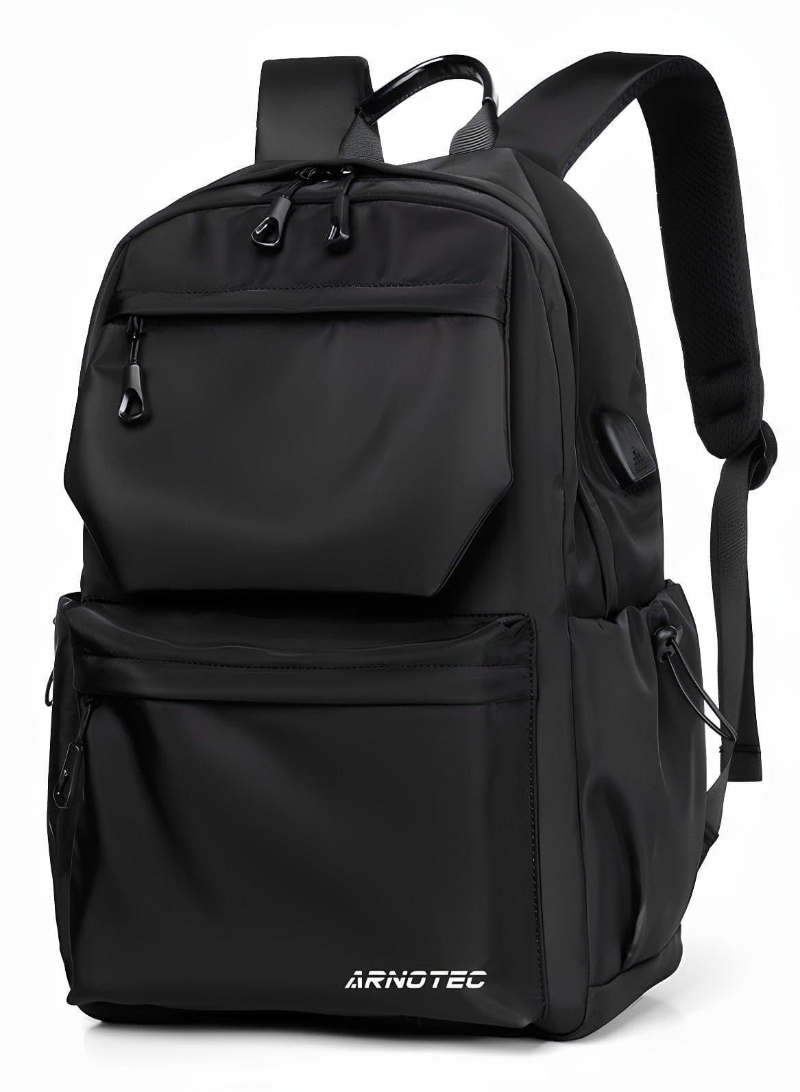 Travel Backpacks for Students & Travelers: Business Laptop Bag Backpack Fits Up to 15.6" Laptop, Backpack for Men and Women with USB Charging Port, Water-Resistant, Large Capacity