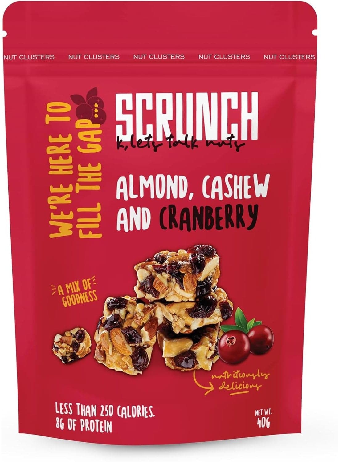 Almond, Cashew & Cranberry Cluster