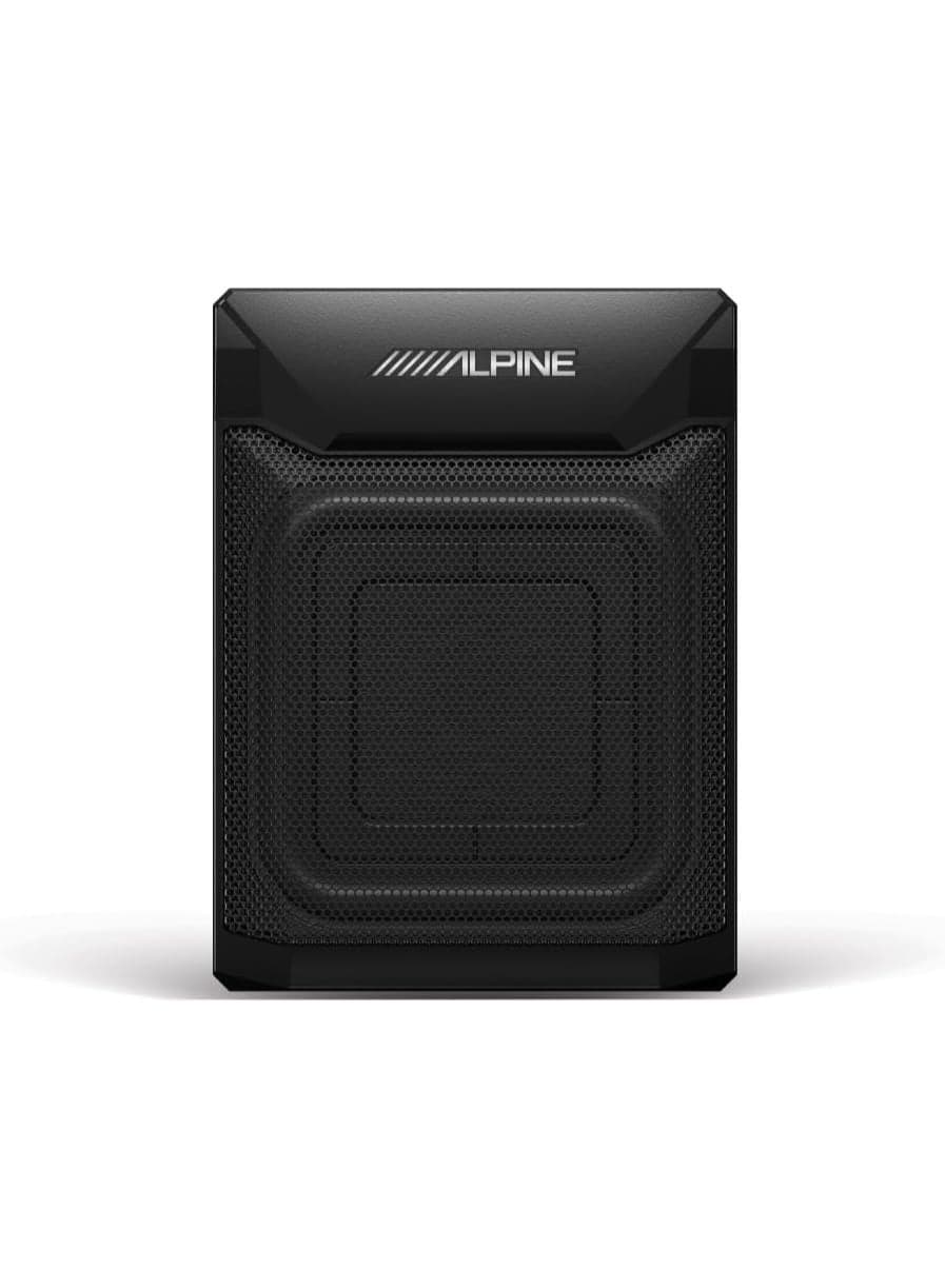 Alpine PWE-7700E-EL 7" Powered Subwoofer Box – 300W Peak / 150W RMS Car Audio Bass System