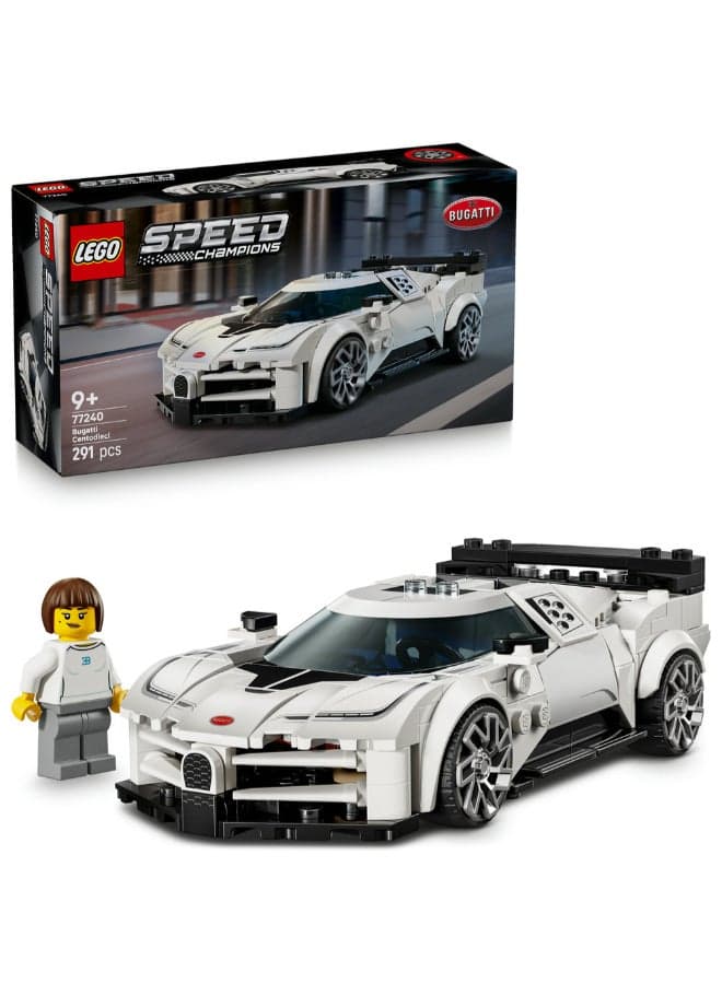 Speed Champions Bugatti Centodieci Hyper Sports Car 77240 (Age 9+, 291 Pieces)