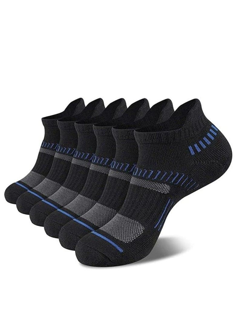 Mens Athletic Socks (5-Pack) - Low Cut, Sweat-Wicking, Odour-Resistant, All-Season Comfort - Ideal for Active Lifestyles, Running & Everyday Wear - Ultimate Socks for Men Collection