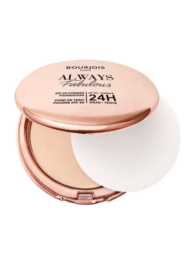 Always Fabulous Powder Foundation - 125 - Ivory, 7Grams