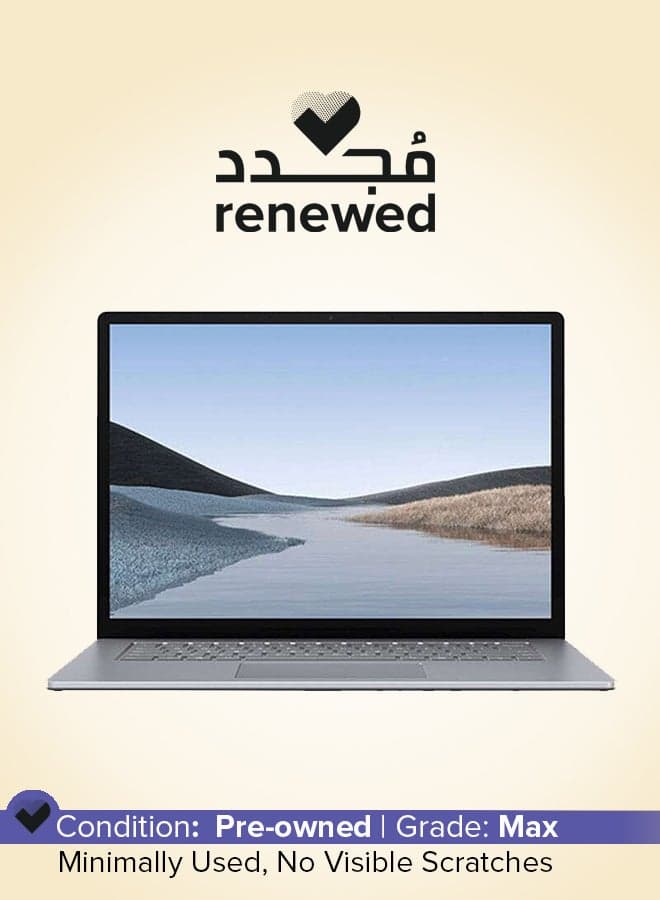 Renewed - Surface Laptop 3 Touchscreen Laptop With 13.5-inch Display,Core i5 Processor,10th Gen/16GB RAM/256GB SSD/Intel Iris Plus Graphics Platinum