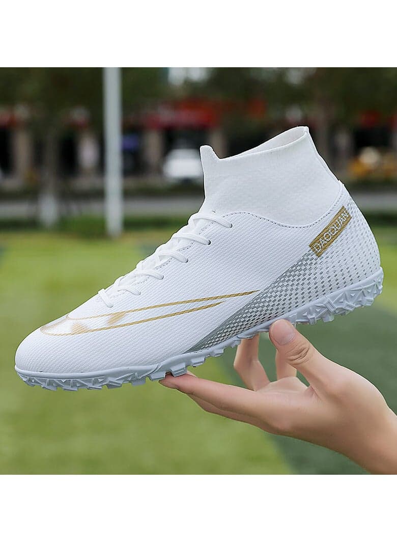 Boys Soccer Cleats Athletic Outdoor Indoor Football Shoes Adult Football Trainning Shoes Men Athletic Turf Shoes