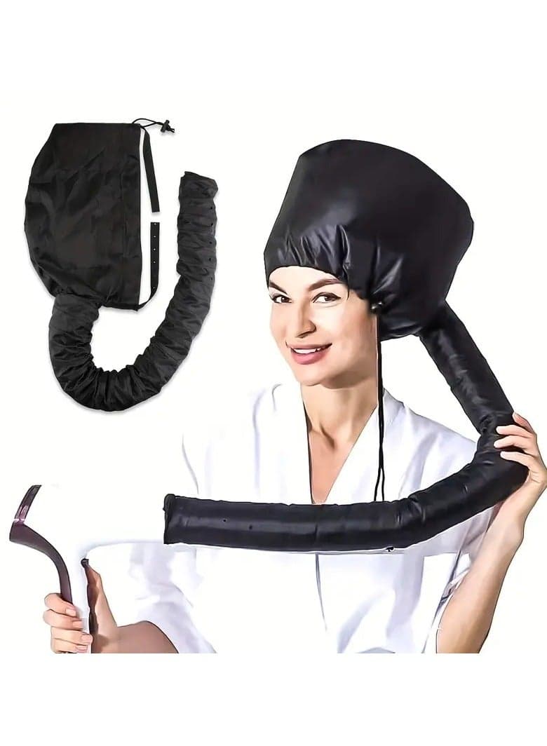 Hair Dryer Hooded Diffuser Cap Speeds Up Drying Time Hair Dryer Bonnet Portable Hair Dryer Cap Fits All Head Hair Sizes