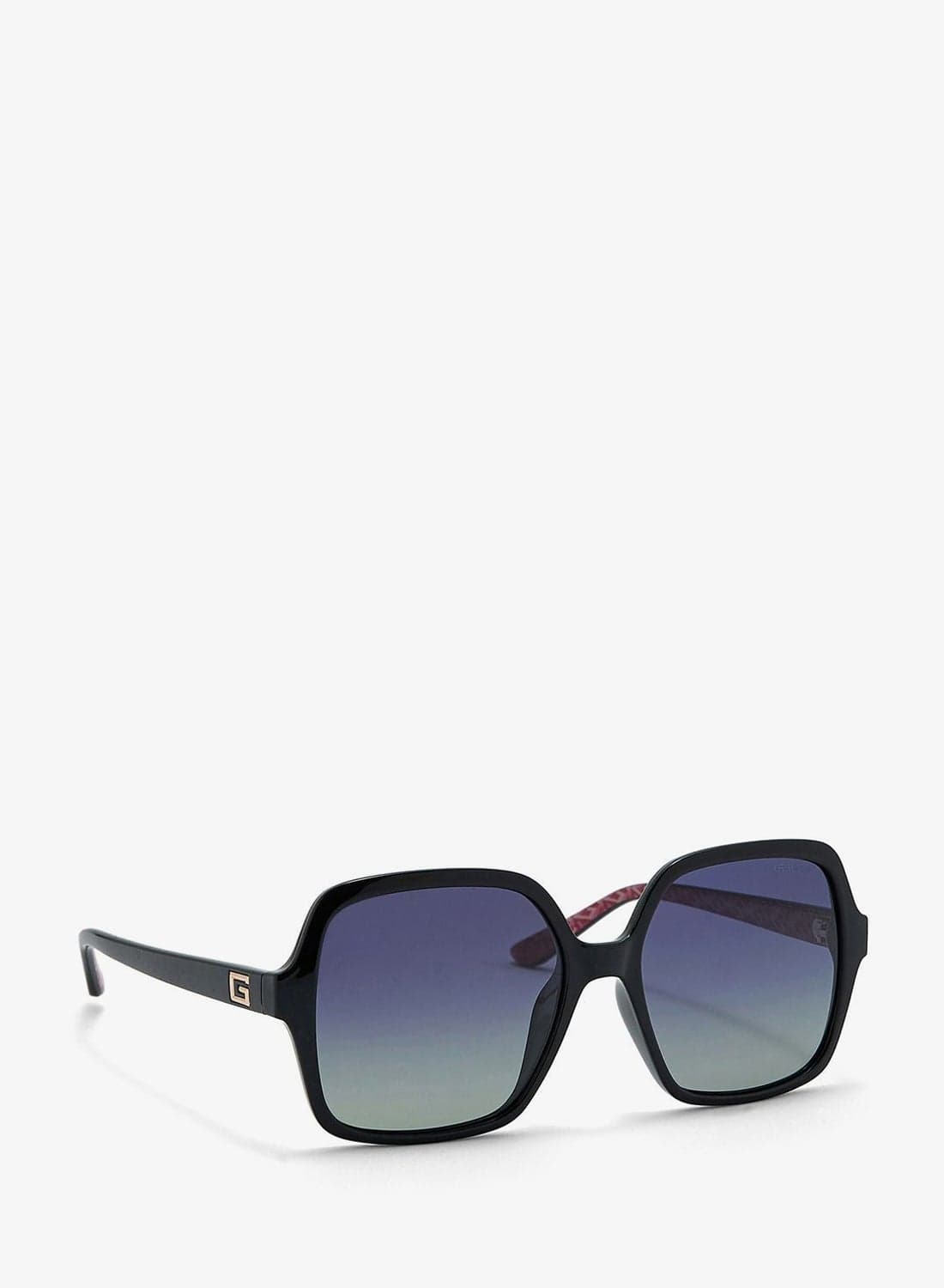 Gradient Oversized Rectangle Shape Sunglasses