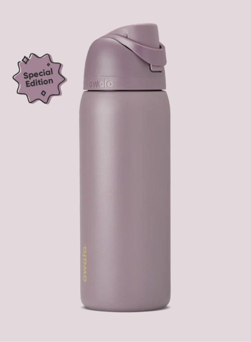 32OZ FreeSip 710 Insulated Stainless Steel Water Bottle with Straw – Insulated Water Bottle Keep Cold 24H, Leak-Proof