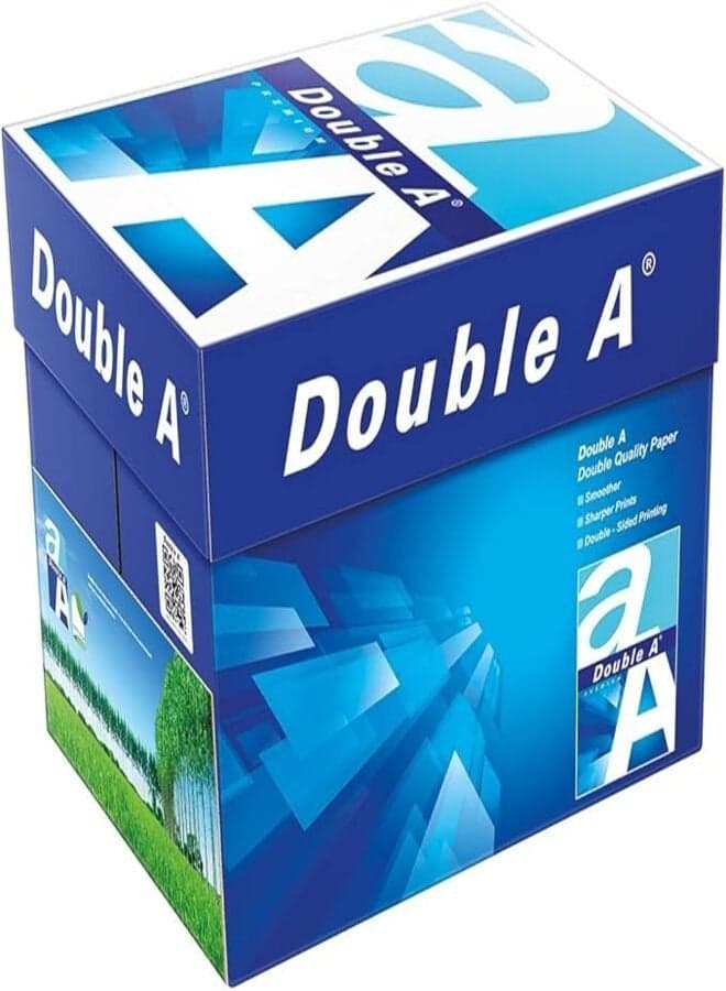 Printer Copy Paper, Size A4, GSM 80, 500 Sheets (Bundle of 5) A4 a4