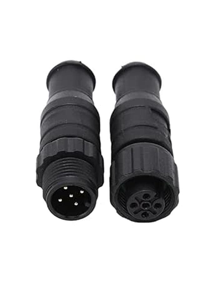 NMEA 2000 Terminator Kit 2PCS 5 Pin IP67 ABS Material Thread for Lowrance Simrad BG Networks