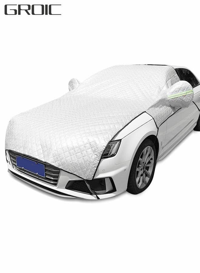 Car Sun Shade, Car Windscreen Sun Shade UV Front Screen Sunshade Cover,Car Cool Windshield Dust Coverfor Use on Front Window Exterior, Dust Water Resistant Snow Ice Cover,Auto Supplies