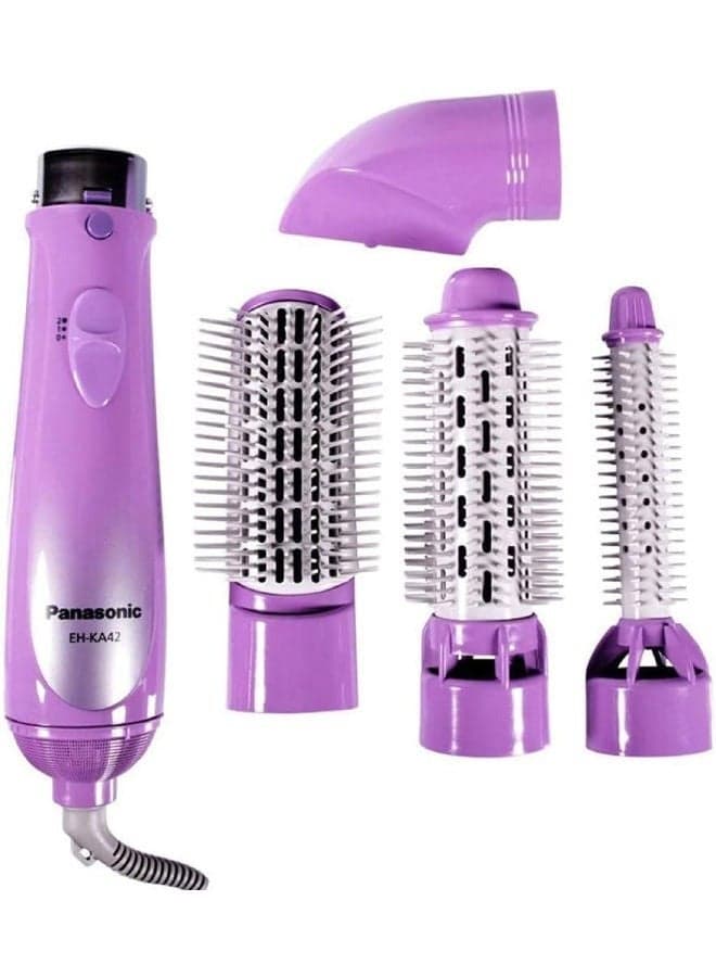 EH-KA42 4 In 1 Hair Styler Violet/White