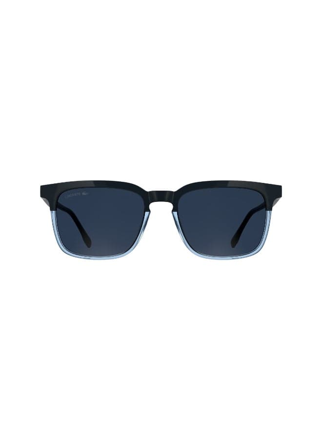 FULL RIM INJECTED LACOSTE SUNS L6074S 5619 (410) BLUE/TRANSPARENT AZURE