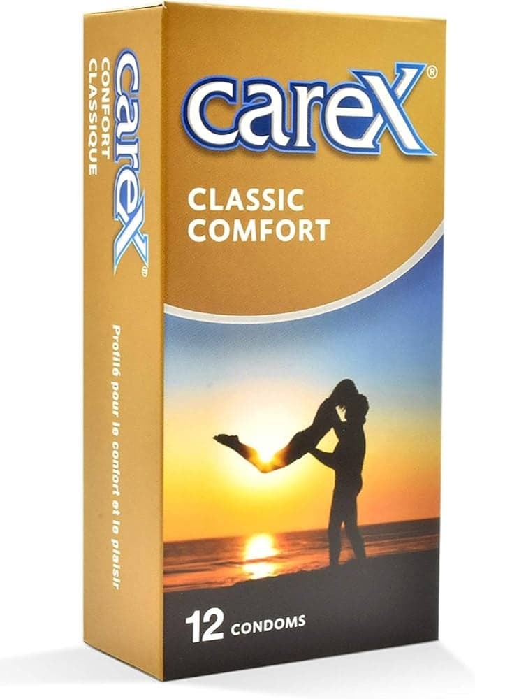Classic Comfort Condoms | Contoured For Comfort And Pleasure | 12 Count