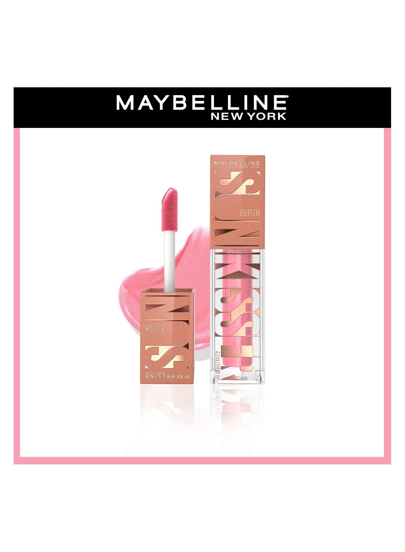 Maybelline New York, Sunkisser Liquid Glow Blush With Vitamin E, 05 Blazing Blush