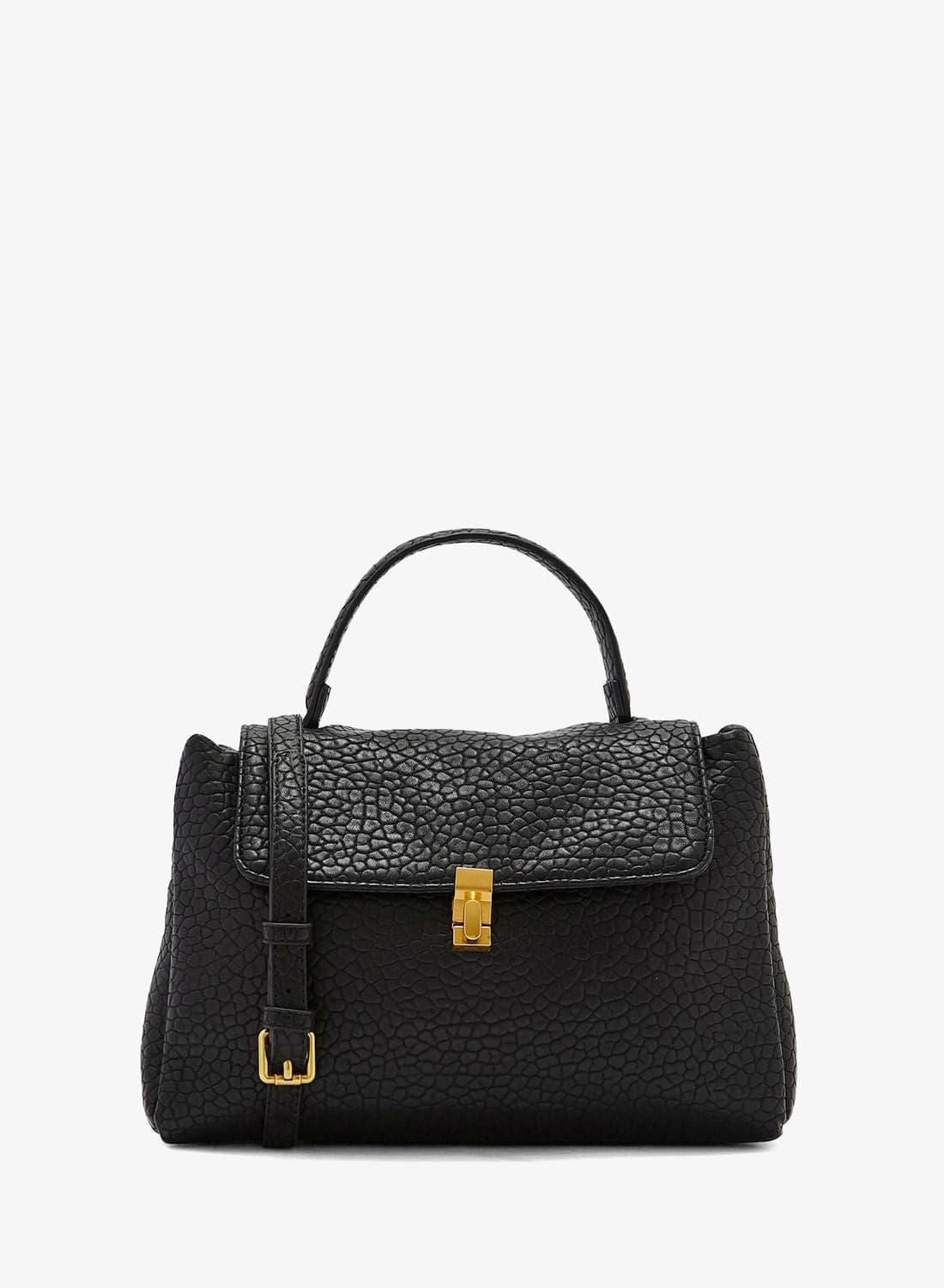 Croc Effect Shoulder Bag